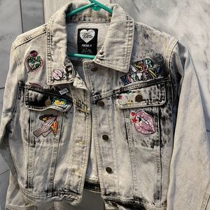 Patch Denim jacket
